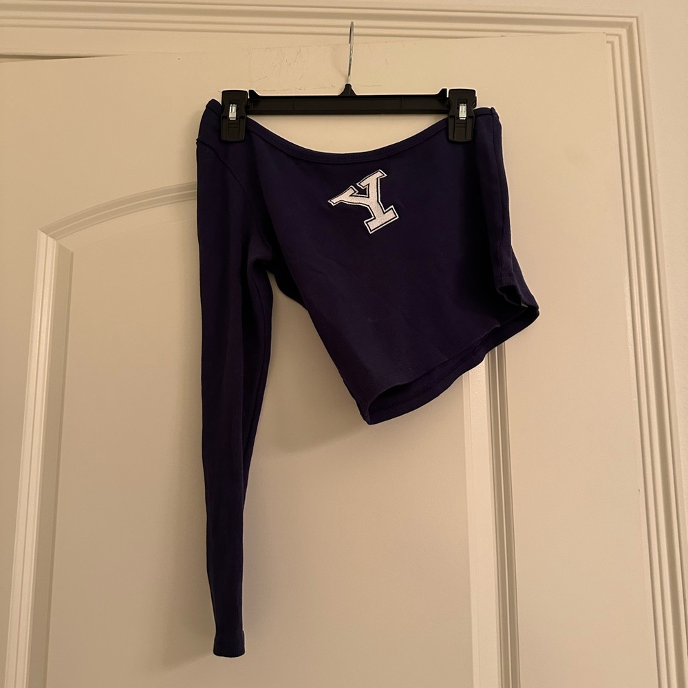 Yale one shoulder Top